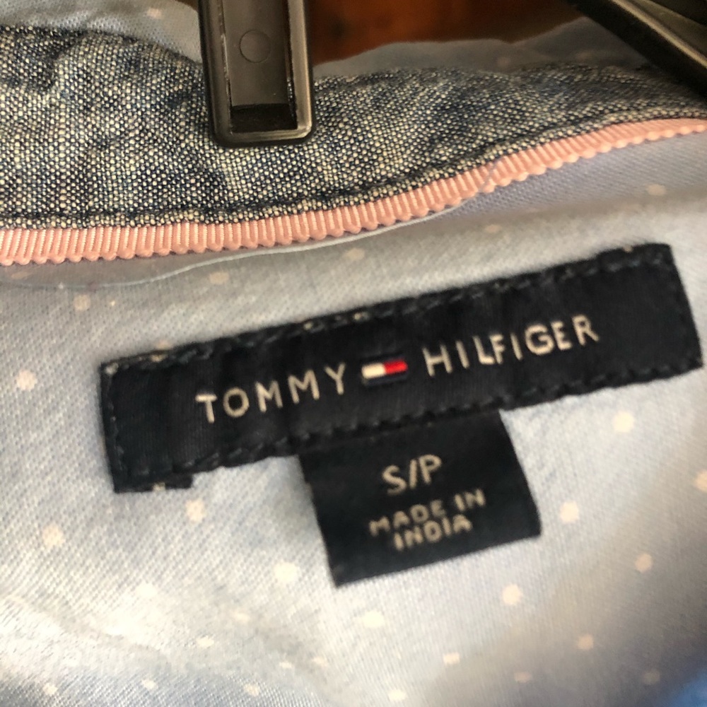 Blue Tommy Hilfiger Button up Dress - Picture 4 of 4